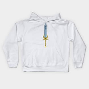 Pride flag Rainbow Sword - inspired by She-ra and the princesses of power Kids Hoodie